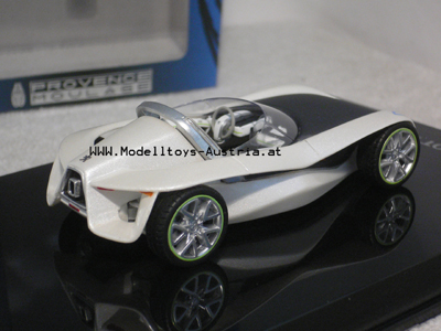 Peugeot FLUX Concept Car 2007 weiss metallik 1:43