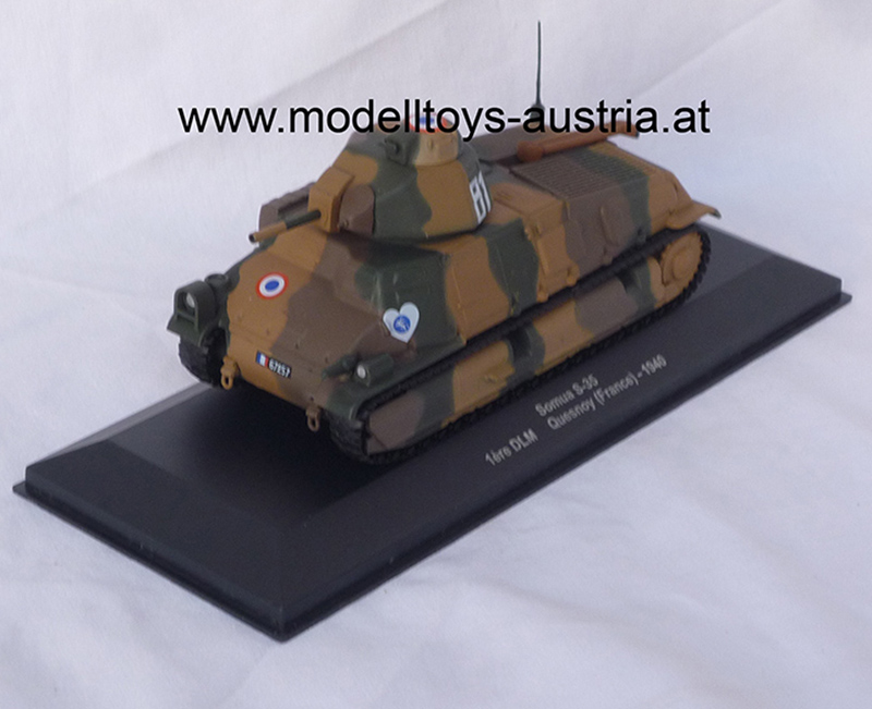 SOMUA S35 1ST DLM QUESNOY 1940 France 1:43