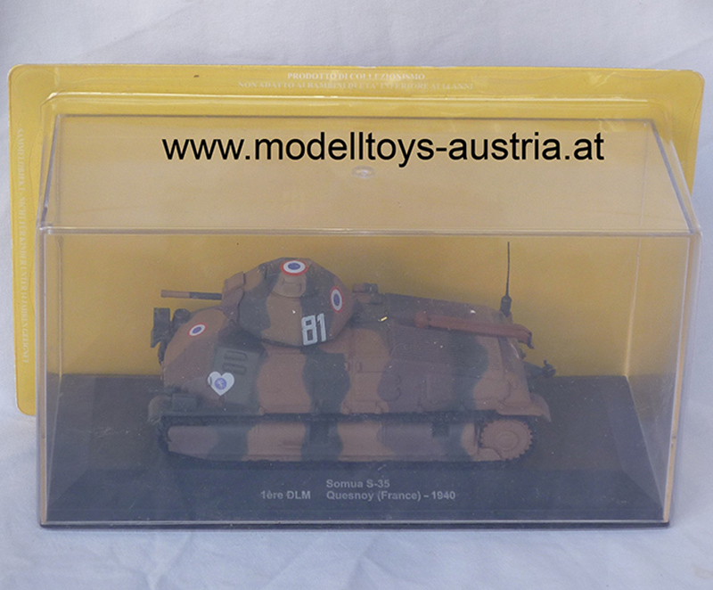 SOMUA S35 1ST DLM QUESNOY 1940 France 1:43