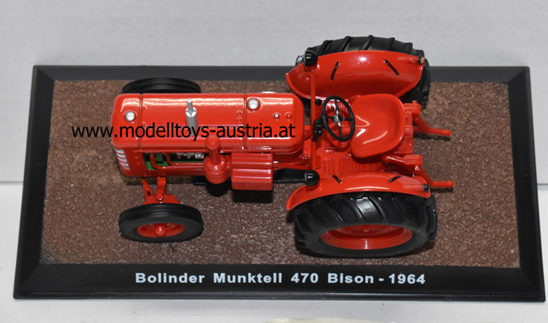 Bolinder Munktell 470 Bison 1964 rot 1:32