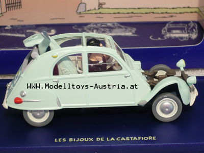 Citroen 2CV 2 CV 1954 TIM STRUPPI Die Zuwelen der Sängerin 1:43