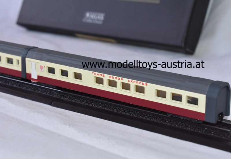 Zug mit Gleis Minizug TEE EDELWEISS 1:220 Z Spur