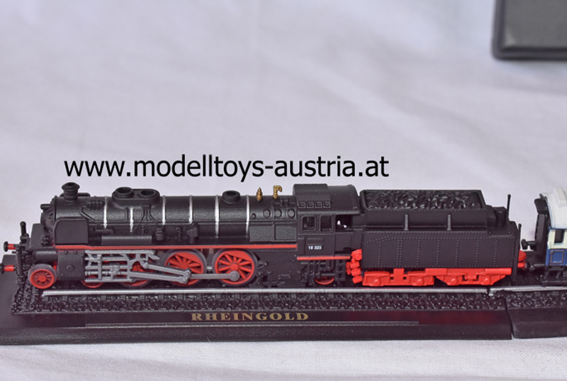 Zug mit Gleis Minizug RHEINGOLD 1:220 Z Spur