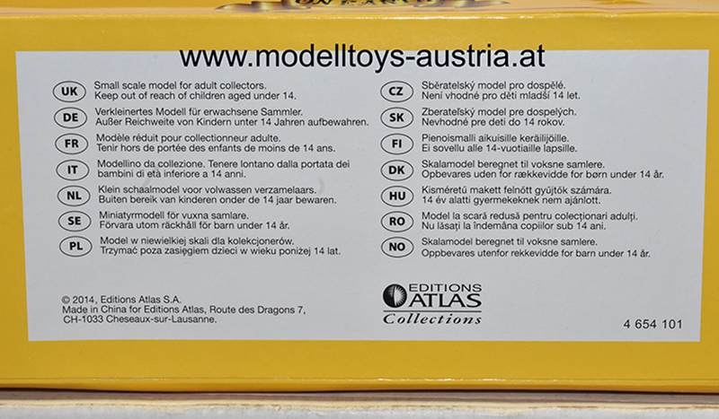 Foden LKW mit Anhänger und Generator Zirkus CARTERS 1:76