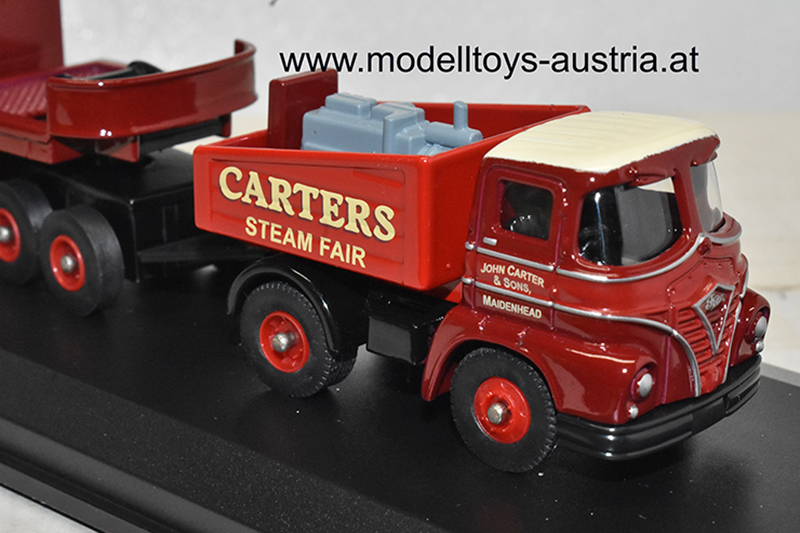 Foden LKW mit Anhänger und Generator Zirkus CARTERS 1:76