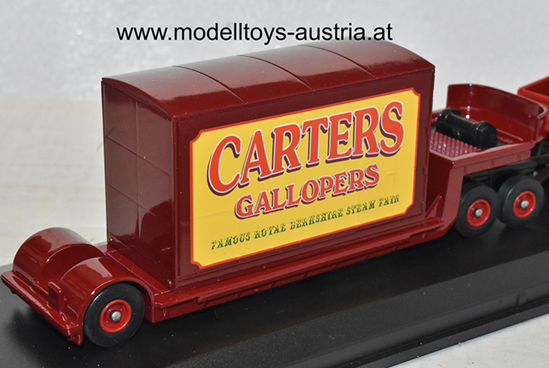 Foden LKW mit Anhänger und Generator Zirkus CARTERS 1:76