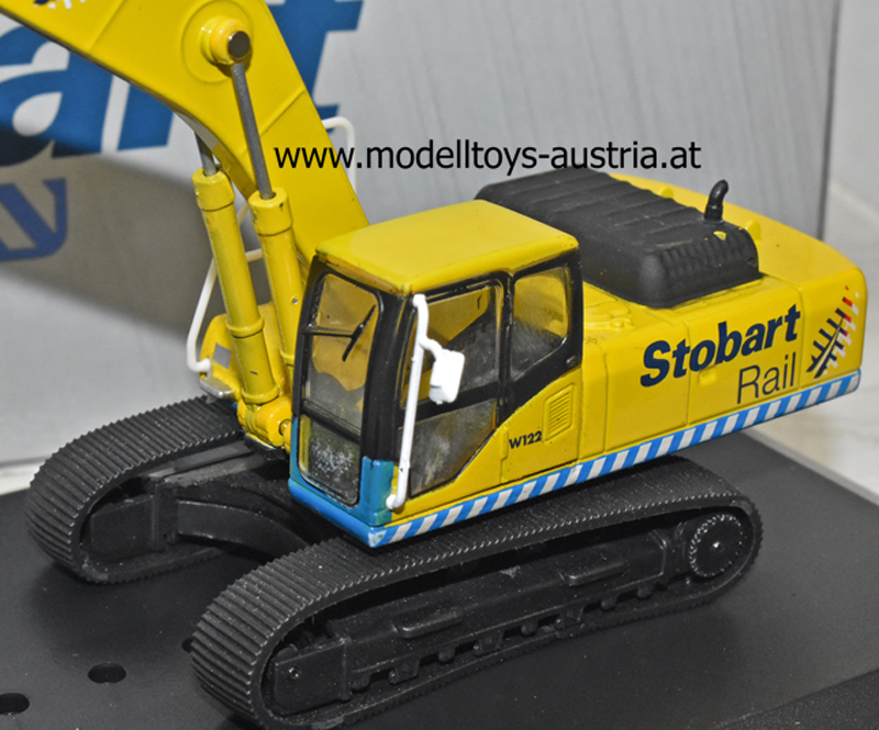 Komatsu PC 340 Hydraulic Excavator W122 Langstiel Kettenbagger Eddie Stobart 1:76