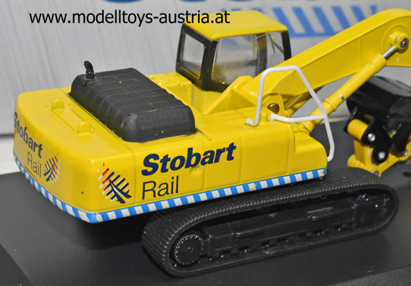 Komatsu PC 340 Hydraulic Excavator W122 Langstiel Kettenbagger Eddie Stobart 1:76