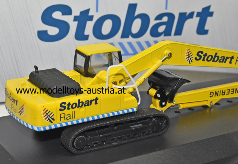Komatsu PC 340 Hydraulic Excavator W122 Langstiel Kettenbagger Eddie Stobart 1:76
