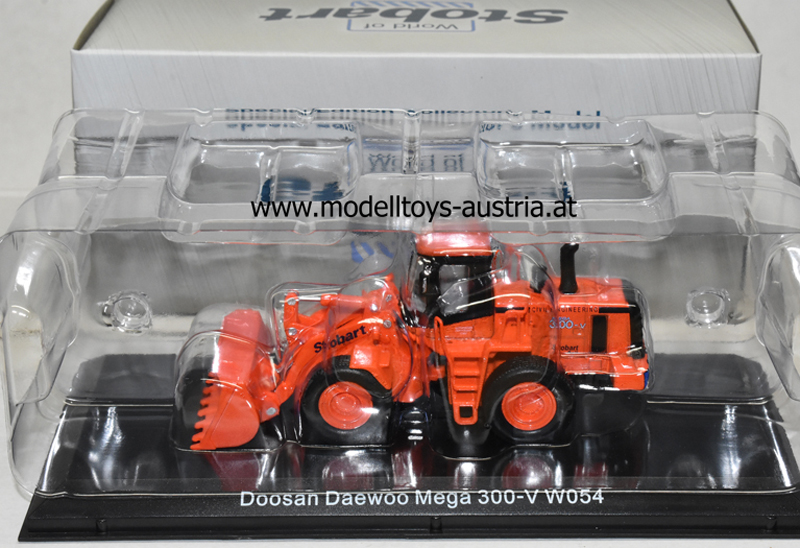 Doosan Daewoo Mega 300-V W054 Radlader Eddie Stobart 1:76