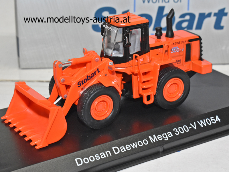 Doosan Daewoo Mega 300-V W054 Radlader Eddie Stobart 1:76