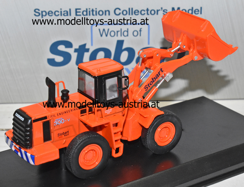 Doosan Daewoo Mega 300-V W054 Radlader Eddie Stobart 1:76