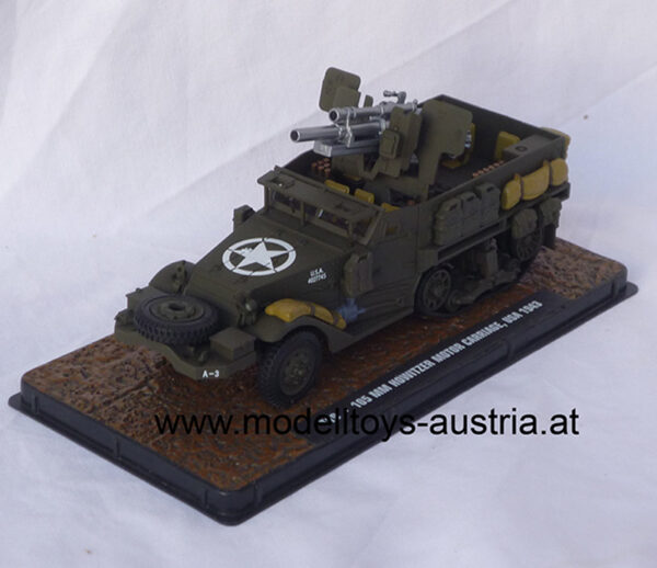 T19 T 19 105mm Howitzer Motor Carriage 1943 USA 1:43