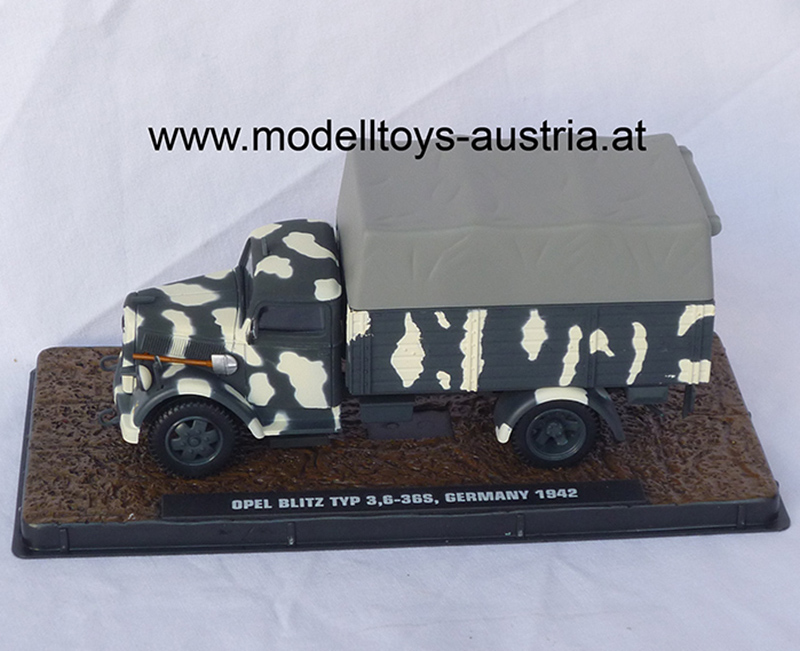 Opel Blitz TVP 3,6-36S 1942 Deutschland 1:43