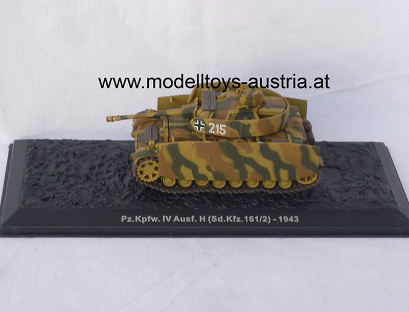Panzer Pz.Kpfw.IV Ausf H Sd-Kfz:161/2 1943 1:72