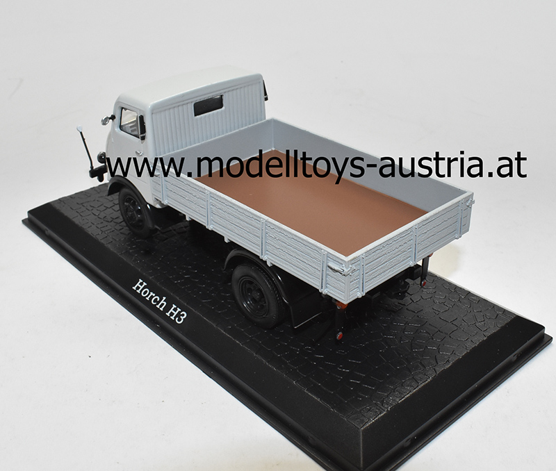 Horch H3 Pritschwnwagen Pick Up grau 1:43