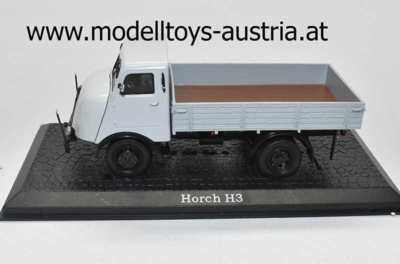 Horch H3 Pritschwnwagen Pick Up grau 1:43