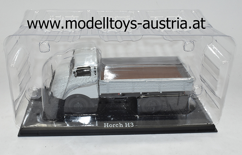 Horch H3 Pritschwnwagen Pick Up grau 1:43
