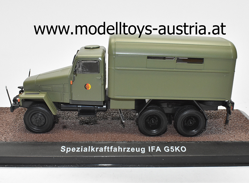 IFA G5KO Spezialkraftfahrzeug Truck LKW grün 1:43