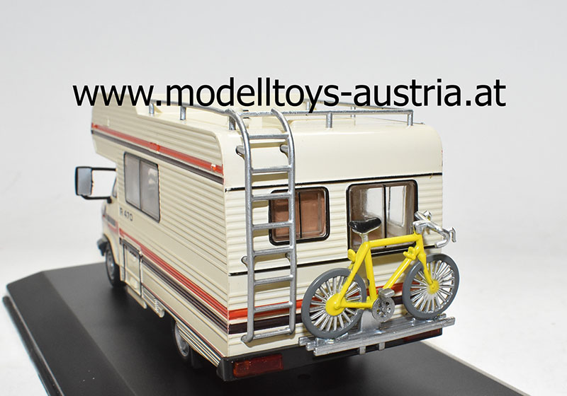 Fiat Ducato R470 Wohnmobil Camper 1984 beige 1:43