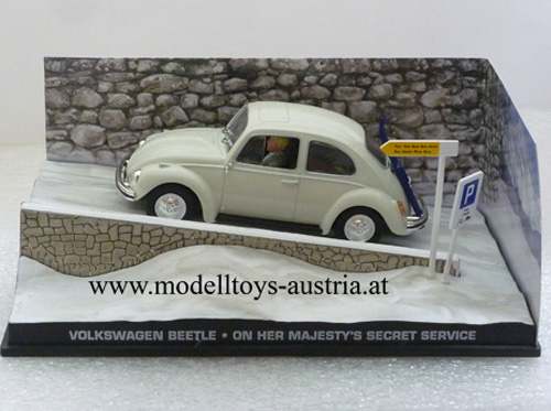 VW Käfer James BOND 007 Im Geheimdienst Ihrer Majestät / On Her Majesty’s Secret Service 1:43