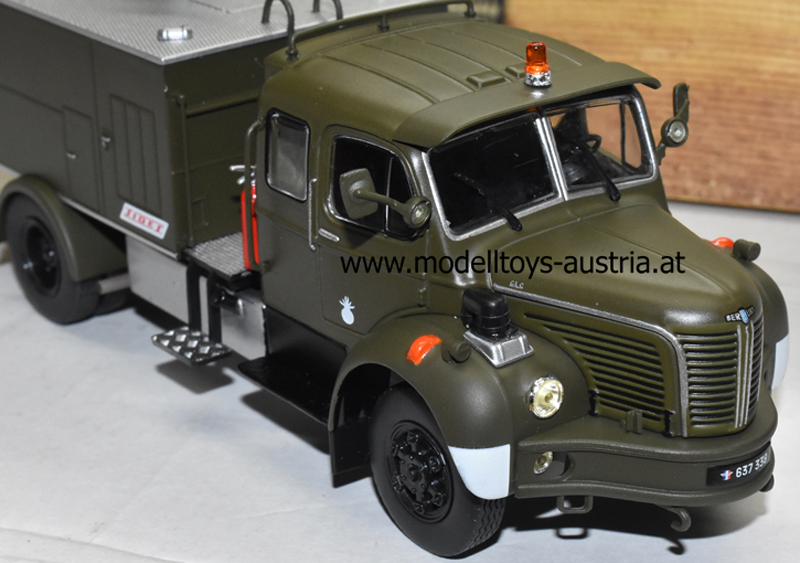 Berliet Side GLC28 LKW Feuerwehr 1:43 Militär