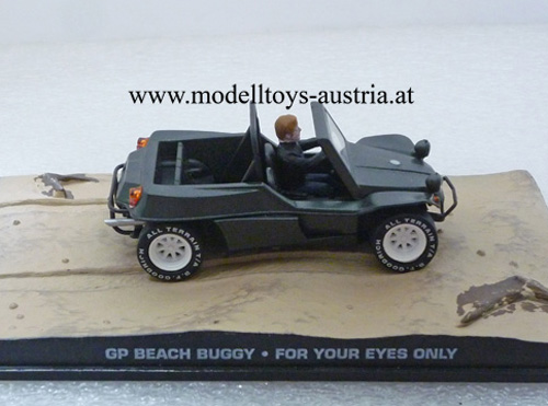 VW Buggy James BOND 007 In tödlicher Mission / For your Eyes Onley 1:43
