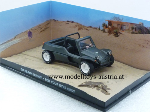 VW Buggy James BOND 007 In tödlicher Mission / For your Eyes Onley 1:43