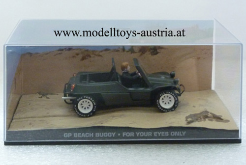 VW Buggy James BOND 007 In tödlicher Mission / For your Eyes Onley 1:43
