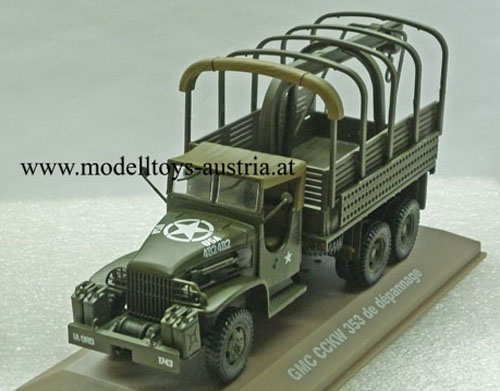 CMC CCKW 353 KRAN Abschleppkran olive 1:43 Militär