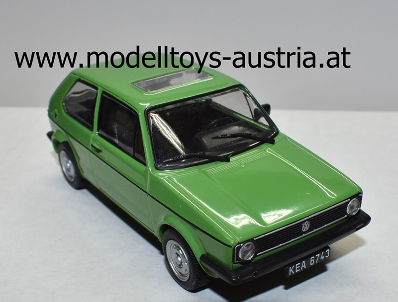 VW Golf I Golf 1 Limousine 3-türig 1980 grün 1:43