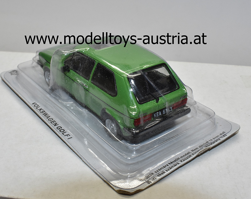 VW Golf I Golf 1 Limousine 3-türig 1980 grün 1:43