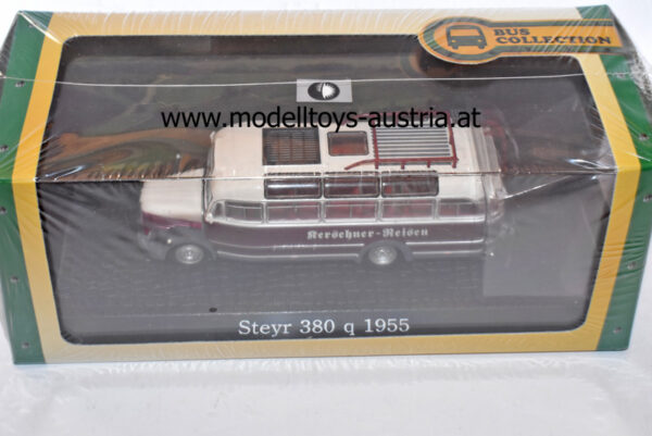 Steyr 380 G BUS Autobus 1955 KERSCHNER REISEN 1:72