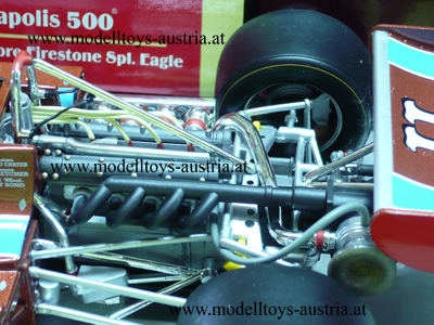 AAR EAGLE Pancho CARTER 500 Meilen von Indianapolis 1974 1:18