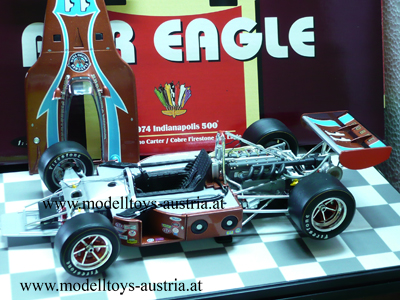 AAR EAGLE Pancho CARTER 500 Meilen von Indianapolis 1974 1:18