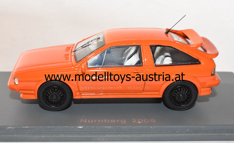 VW Scirocco III 2008 Nürnberg MESSEMODELL orange 1:43
