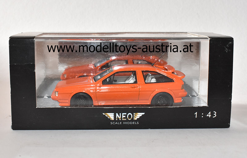 VW Scirocco III 2008 Nürnberg MESSEMODELL orange 1:43