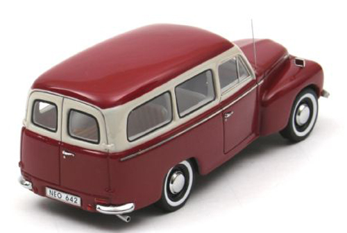 Volvo PV 445 DH Duett Kombi 1956 rot / weiss 1:43