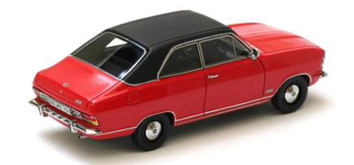 Opel Olympia A LS Fastback Coupe 1970 rot / schwarz 1:43