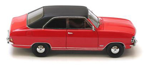 Opel Olympia A LS Fastback Coupe 1970 rot / schwarz 1:43