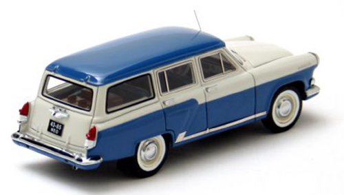 GAZ Wolga Volga M22 Kombi 1960 blau / weiss 1:43
