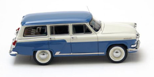 GAZ Wolga Volga M22 Kombi 1960 blau / weiss 1:43