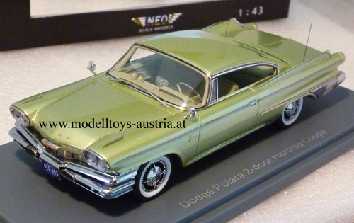 Dodge Polara Coupe Hardtop 1960 grün metallik 1:43