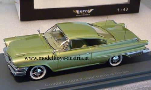 Dodge Polara Coupe Hardtop 1960 grün metallik 1:43