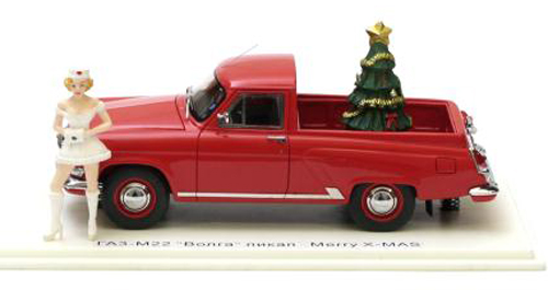 GAZ Wolga Volga M22 Pick up 1960 WEIHNACHTEN 2010 1:43