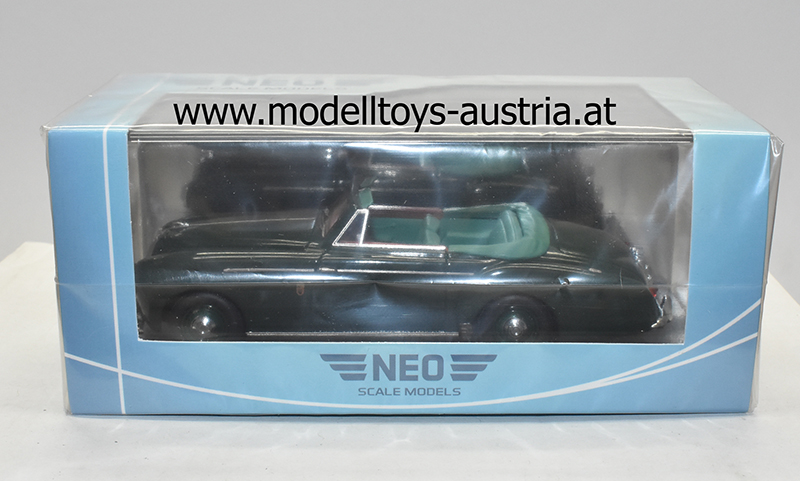 Aston Martin Lagonda 3 Liter DHC Cabrio 1956 dunkelgrün 1:43