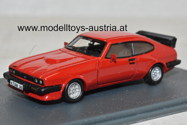 Ford Capri III 2.8 WERKSTURBO 1981 - 1982 rot 1:87 HO