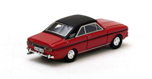 Ford Taunus P6 Coupe 15M RS 1968 rot / schwarz 1:87 HO