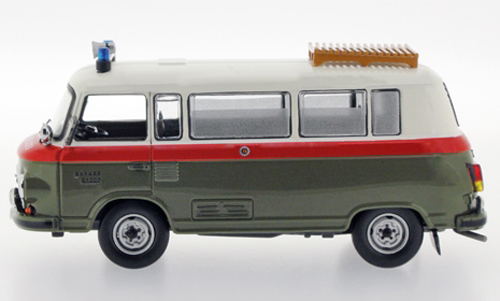Barkas B1000 1968 VOLKSPOLIZEI Polizei grün / weiss 1:43