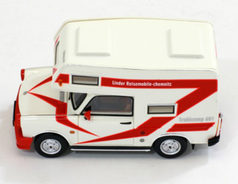 Trabant 601 Wohnmobil Tropicamp 601 1980 weiss 1:43